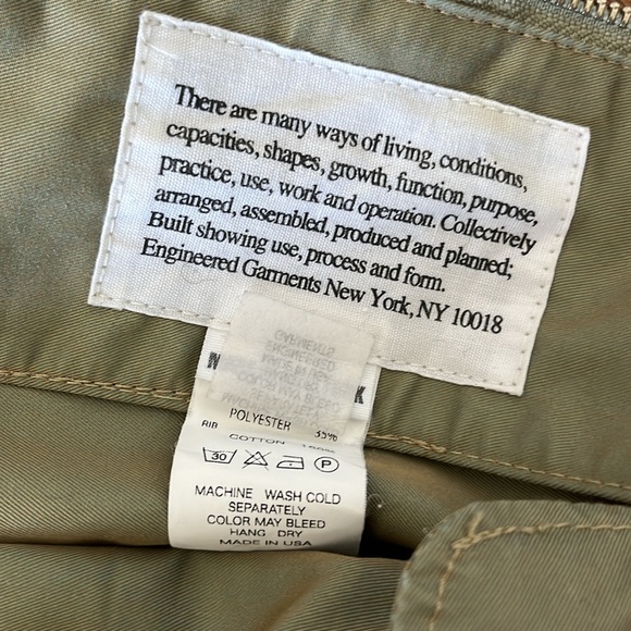 FWK Engineered Garments Rare Green Iridescent Bomber - Picture 5 of 7